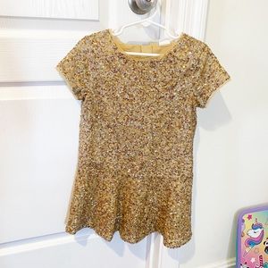 Girls Gap sequin dress
